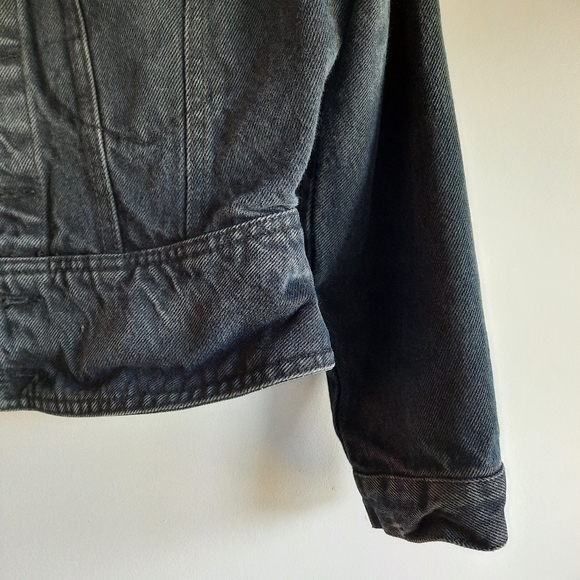 Vintage Dark Denim Jacket - Picture 3 of 9